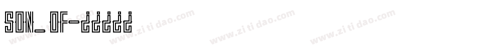 Son_of字体转换
