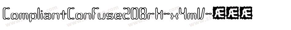 CompliantConfuse2OBrk-x4mV字体转换