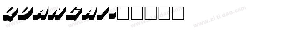 QUANGAI字体转换
