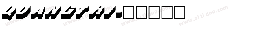 QUANGTRI字体转换