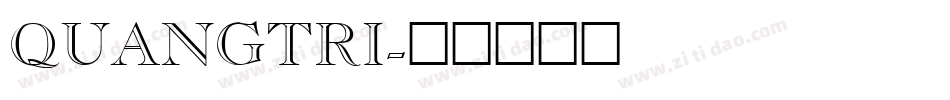 QUANGTRI字体转换