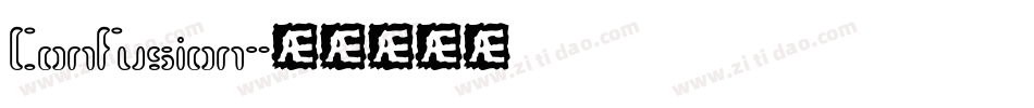 Confusion字体转换