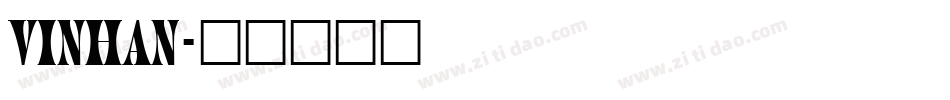 VINHAN字体转换