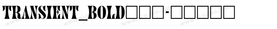 transient_bold转换器字体转换