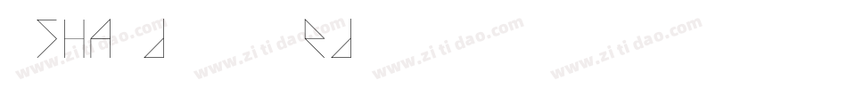 vSHandprinted字体转换