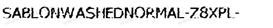 SablonWashedNormal-z8XpL字体转换 SablonWashedNormal-z8XpL字体转换