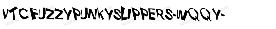 VtcFuzzypunkyslippers-WqqY字体转换