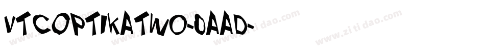 VtcOptikatwo-0aad字体转换