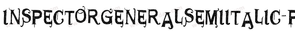 InspectorGeneralSemiItalic-p7gBZ字体转换