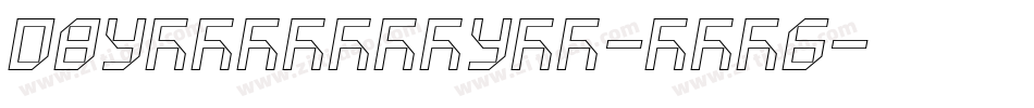 08Underground-grB6字体转换
