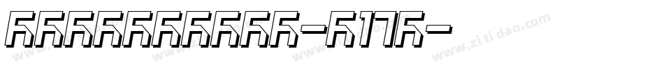 Deadlyheat-R17E字体转换