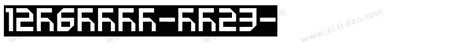 12S6DNet-gw23字体转换