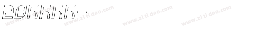 28days字体转换