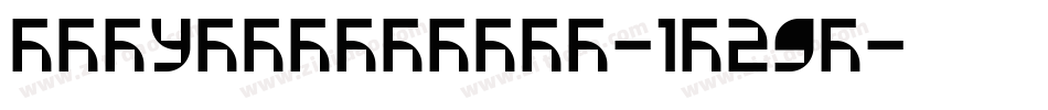 RoguedashLine-1G29g字体转换