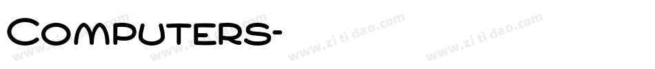 Computers字体转换