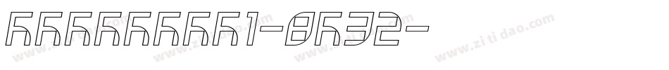 Lpsports1-8w32字体转换