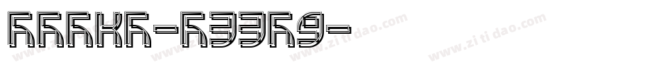 Dapka-X33x9字体转换