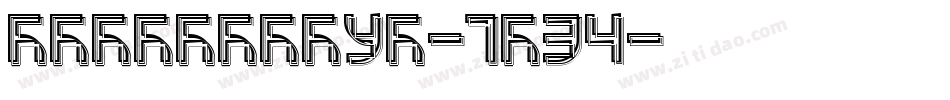 BeonMedium-7Z34字体转换