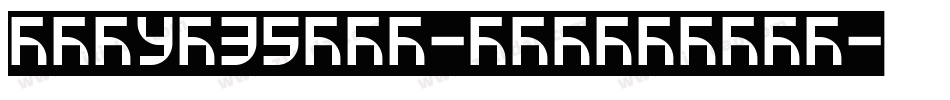 zihun35hao-xinhenjih字体转换