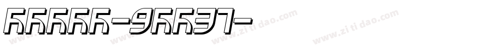 Bwana-9YX37字体转换