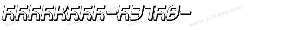 Trackers-x37j8字体转换