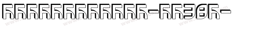 AgradianDemo-GO38g字体转换