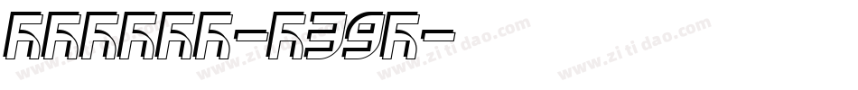 Anabel-R39A字体转换