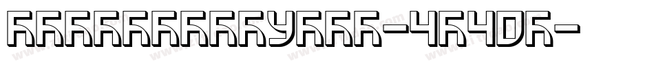 SoegjaRegular-4B40p字体转换