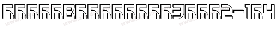 FontovisionIii3DNo2-1j42字体转换