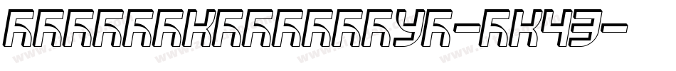 BerenikaOblique-eK43字体转换