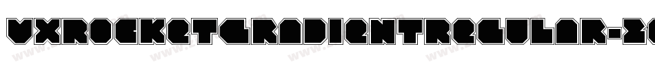 VxRocketGradientRegular-2oyw字体转换