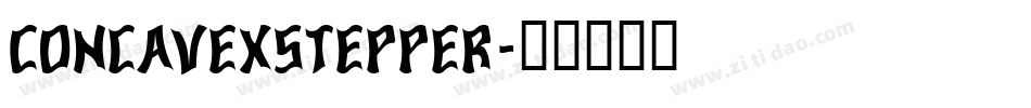 ConcavexStepper字体转换
