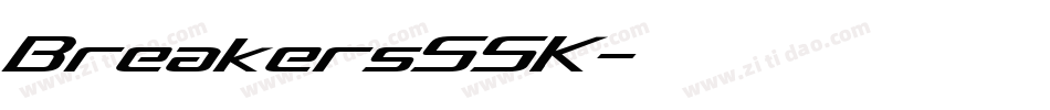 BreakersSSK字体转换