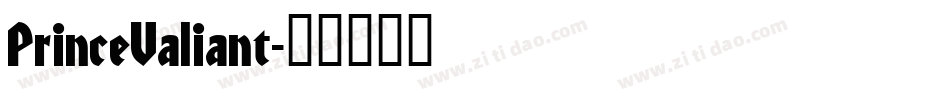 PrinceValiant字体转换