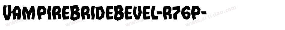 VampireBrideBevel-r76p字体转换