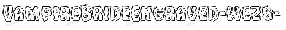 VampireBrideEngraved-wez8字体转换