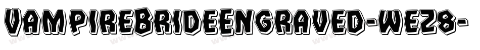 VampireBrideEngraved-wez8字体转换
