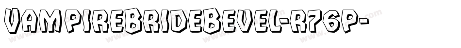 VampireBrideBevel-r76p字体转换