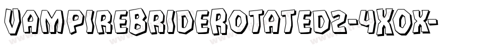 VampireBrideRotated2-4XOx字体转换