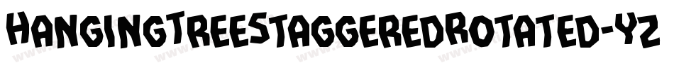 HangingTreeStaggeredRotated-YzzP2字体转换