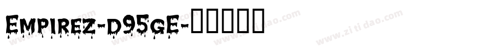 Empirez-d95gE字体转换