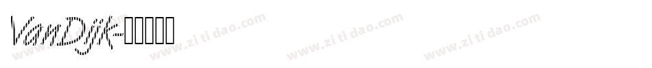 VanDijk字体转换