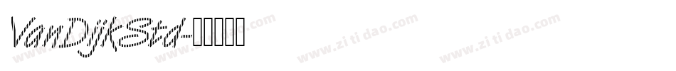 VanDijkStd字体转换