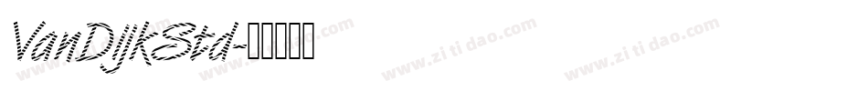 VanDijkStd字体转换