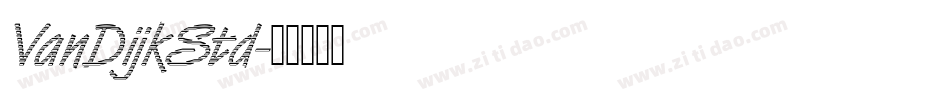 VanDijkStd字体转换