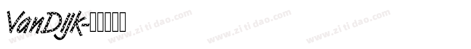 VanDijk字体转换