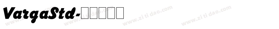 VargaStd字体转换