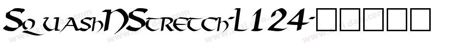 SquashNStretch-L124字体转换