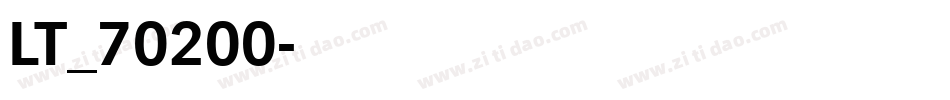 LT_70200字体转换