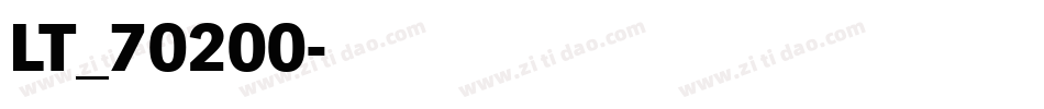 LT_70200字体转换